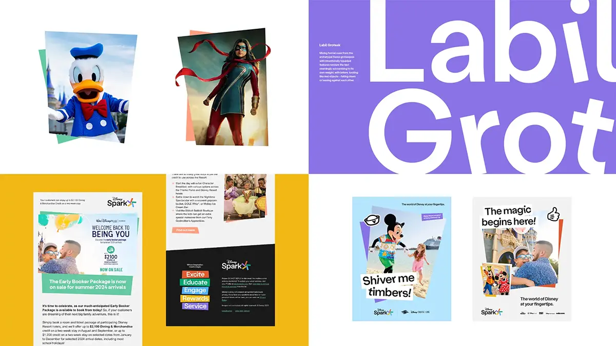 Disney Spark Brand Exploration Concept