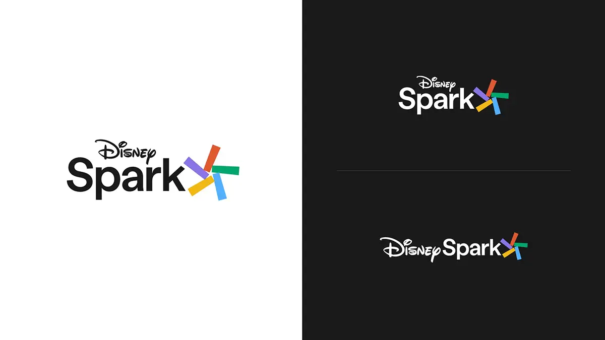 Disney Spark Brand Identity Concept