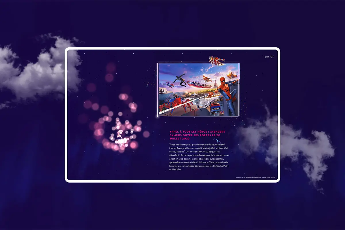 Disneyland Paris 30th Celebration Desktop Marvel
