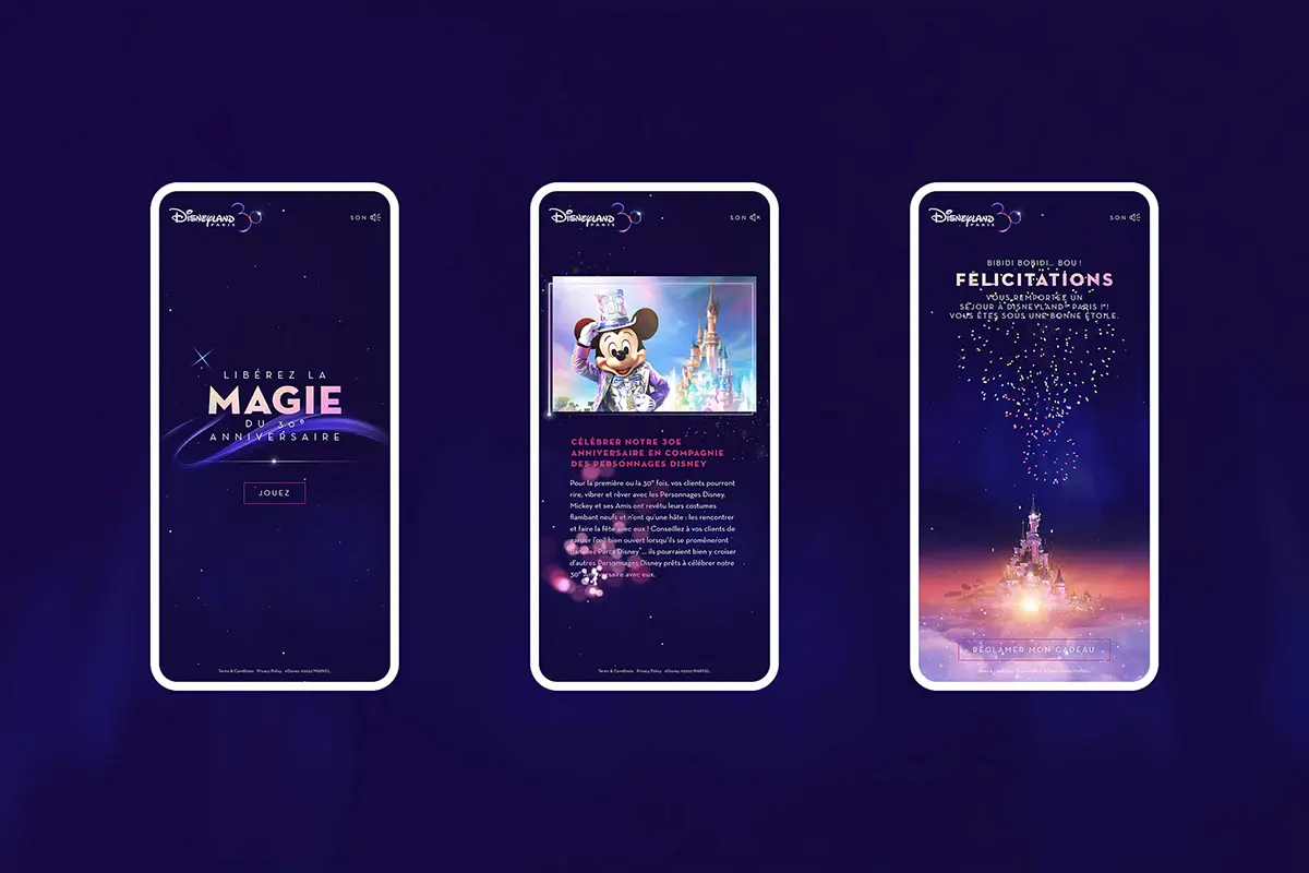 Disneyland Paris 30th Celebration Mobile Views